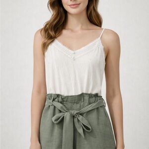 Romper with Tie Waist